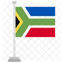 South Africa Country National Icon
