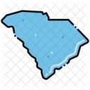 South Carolina States Location Icon