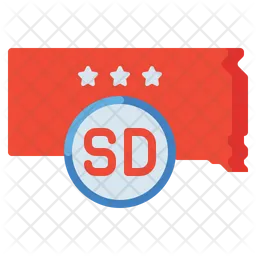 Süddakota  Symbol