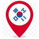 South Korea Country National Icon