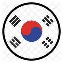 South Korea Nation Country Icon