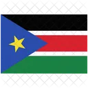 Flag Country South Sudan Icon
