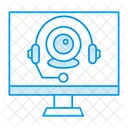 Support Moniteur Webcam Icon