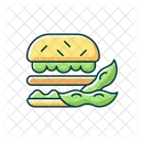 Soy Burger Icon