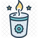 Soy Candle Candle Lobworm Icon