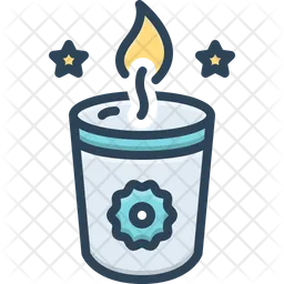 Soy Candle  Icon