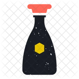 Soy Sauce Bottle  Icon
