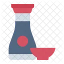 Soy Sauce Bottle Japanese Icon