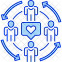 Soziale Medien Soziales Netzwerk Kommunikation Symbol