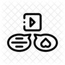 Soziale Kommunikation  Symbol