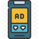 Soziale Werbung  Symbol