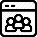 Sozialen Medien  Symbol