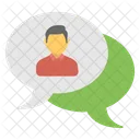 Chat Online Kommunikation Symbol