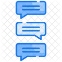 Social Chat Soziale Kommunikation Kommunikation Symbol