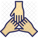 Sozialer Zusammenhalt  Symbol