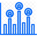 Sozial Netzwerk Graph Symbol