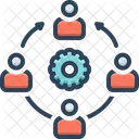 Gemeinschaft Sozial Netzwerk Symbol
