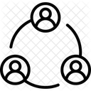Soziales Netzwerk  Symbol