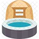 Spa Canopy Relaxation Icon