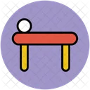 Spa Bed Relaxation Icon