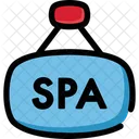 Spa Board Beauty Spa Symbol
