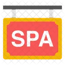 Spa Board Guideboard Roadboard Icon