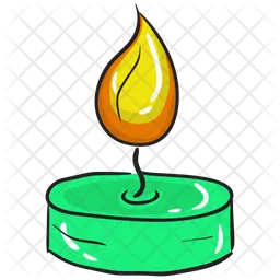 Spa Candle  Icon