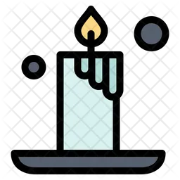 Spa Candle  Icon