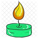Spa Candle  Icon