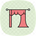 Spa Curtain Spacurtain Curtain Icon