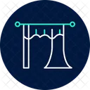 Spa Curtain Spacurtain Curtain Icon