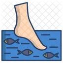 Spa de peixe  Ícone