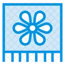 Spa Handtuch Blume Handtuch Symbol