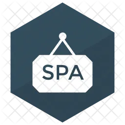 Spa Hanging Board  Icon