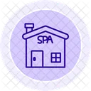 Spa House Spa Treatment Icon