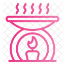 Spa Relax Candle Icon