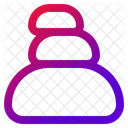 Spa Stone Stack Icon