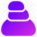 Spa Stone Stack Icon