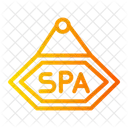 Spa Wellness Signaling Icon