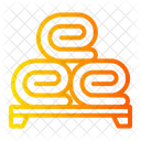 Spa Wellness Towel Icon