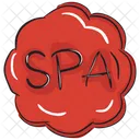 Spa Label  Icon