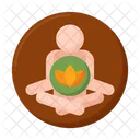 Spa Retreat Meditation Spa Therapy Icon