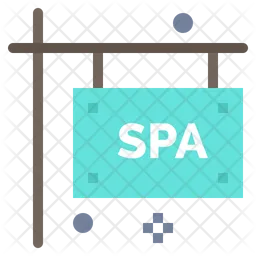 Spa-Schild  Symbol