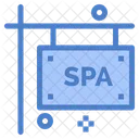 Spa Sign Board Spa Board Spa Sign Symbol