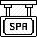 Spa signboard  Icon