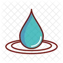 Spa Waters Spa Water Drop Icon