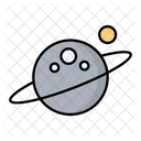 Space Planet Galaxy Icon