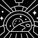 Space Station Orbit Icon