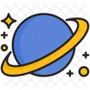 Space Planet Nature Icon