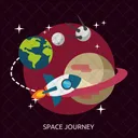 Space Journey Universe Icon